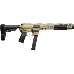 CMMG ZEROED Banshee MkGs 9mm 6.5" Pistol (Coyote Tan)