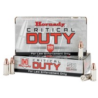 Hornady Critical Duty FBI 9mm Luger +P 135 Grain FlexLock - 50 Round Box Hornady Critical Duty FBI 9mm Luger +P 135 Grain FlexLock - 50 Round Box