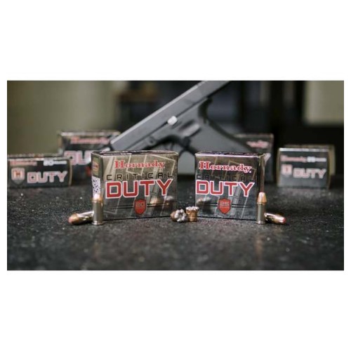 Hornady Critical Duty 9mm Luger 135 Grain FlexLock - 50 Round Box